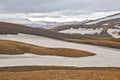 Colored mountains of the volcanic landscape of Landmannalaugar. Iceland Royalty Free Stock Photo