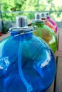 Colored Oil Lamps Royalty Free Stock Photo