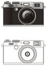 Two different photo apparatus