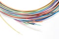 Colored optical fibers