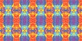 Colored ornament. Seamless multicolored pattern. Openwork color texture without seams. Vector illustration
