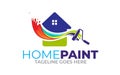 Home Colored paintings logo design