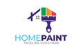 Home Colored paintings logo design