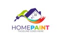 Home Colored paintings logo design