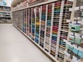 Colored paper for sale at craft store