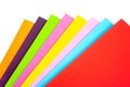 Colored paper set. creativity and creativity. background geometric abstraction Royalty Free Stock Photo