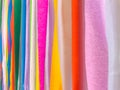 Colored paper strips decorate Royalty Free Stock Photo