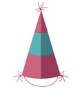 Colored party cone hat