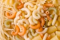 Colored pasta Royalty Free Stock Photo