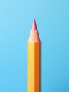 colored pencil close up, vivid pastel, minimalist. AI Generated Royalty Free Stock Photo
