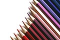 Colored pencil gradation