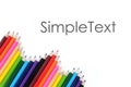 Colored pencil template