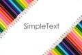 Colored pencil template