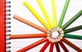 Colored Pencils Royalty Free Stock Photo