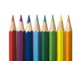 Colored pencils Royalty Free Stock Photo