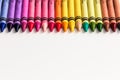 Colored Pencils and Crayons Royalty Free Stock Photo