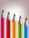 Colored pencils Royalty Free Stock Photo