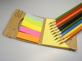 Colored pencils sharpened Royalty Free Stock Photo