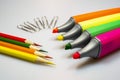 Colored pencils Royalty Free Stock Photo