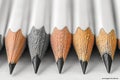 Colored Pencils: A Spectrum of Creativity and Expression Royalty Free Stock Photo