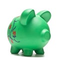 Colored Piggy Bank