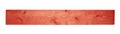 Colored pine wood board plank isolated Royalty Free Stock Photo