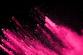 Colored powder splash cloud Royalty Free Stock Photo
