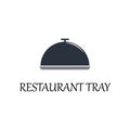 colored restaurant tray icon. Element of web icon for mobile concept and web apps. Detailed colored restaurant tray icon can be Royalty Free Stock Photo