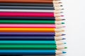 Colored school pencils Royalty Free Stock Photo