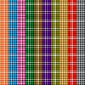 Colored scottish pattern Royalty Free Stock Photo
