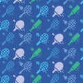 Colored seamless pattern background with sport icons Vector Royalty Free Stock Photo