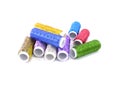 Colored sewing thread Royalty Free Stock Photo