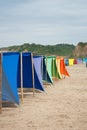 Colored shade tents