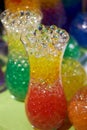 Colored silicone balls