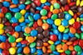 Colored smarties as a background Royalty Free Stock Photo