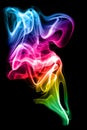 Colored smoke