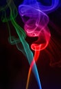 Colored smoke Royalty Free Stock Photo