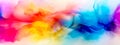 colored smoke, creative art abstract colorful blurred background, banner