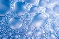 Colored soap and water bubbles. Abstract background. Royalty Free Stock Photo