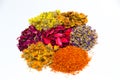 Colored spices Royalty Free Stock Photo
