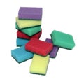 Colored sponges.