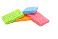 Colored Sponges Royalty Free Stock Photo