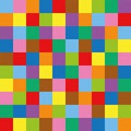 Colored Square Pattern Background Hundred Squares