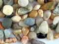 Colored stones background