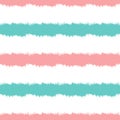 Colored striped background. Horizontal strips painted with a rough brush. Seamless pattern.