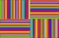 Colored Stripes Royalty Free Stock Photo