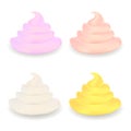 Colored Sweet Cream Set