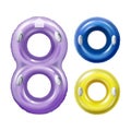 Colored swim rings