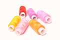 Colored threads. Royalty Free Stock Photo