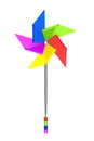 Colored Toy Pinwheel Windmill Royalty Free Stock Photo